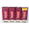 Image 1 : 4 NEW 10 PACKS OF BLACK CHERRY SCENTED TEA LIGHTS