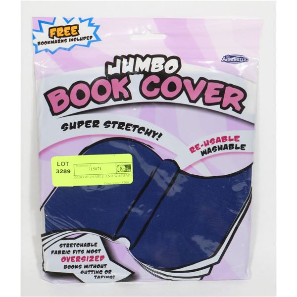 NEW JUMBO REUSABLE AND WASHABLE BOOK