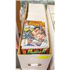 Image 1 : COMIC STORE CLOSEOUT STORAGE FIND LONGBOX W/COMICS