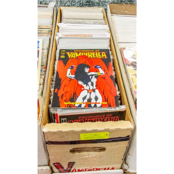 COMIC STORE CLOSEOUT STORAGE FIND LONGBOX W/COMICS