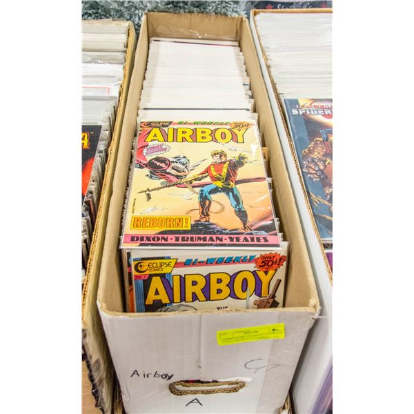 COMIC STORE CLOSEOUT STORAGE FIND LONGBOX W/COMICS