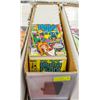 Image 1 : COMIC STORE CLOSEOUT STORAGE FIND LONGBOX W/COMICS