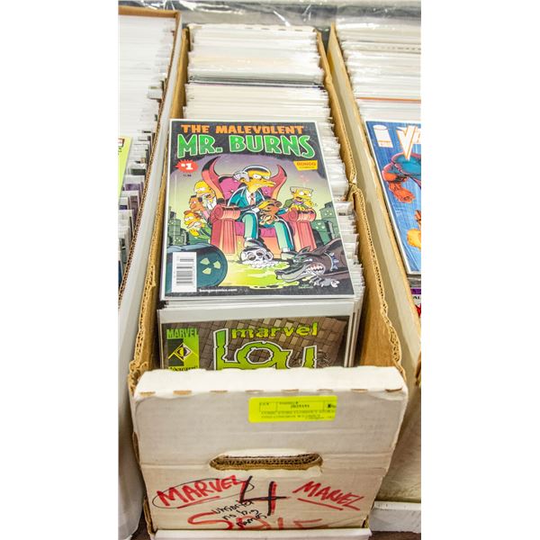 COMIC STORE CLOSEOUT STORAGE FIND LONGBOX W/COMICS