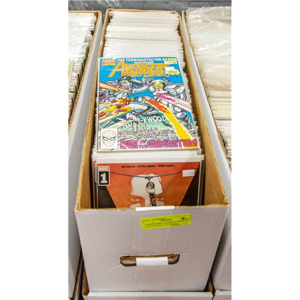 COMIC STORE CLOSEOUT STORAGE FIND LONGBOX W/COMICS