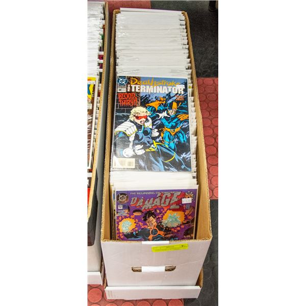 COMIC STORE CLOSEOUT STORAGE FIND LONGBOX W/COMICS