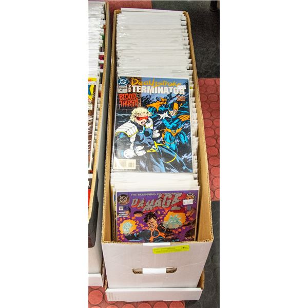 COMIC STORE CLOSEOUT STORAGE FIND LONGBOX W/COMICS