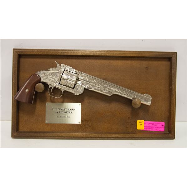 FRANKLIN MINT THE WYATT EARP .44 REVOLVER