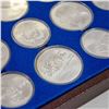 Image 3 : VINTAGE 1976 OLYMPIC SILVER CASED COIN SET