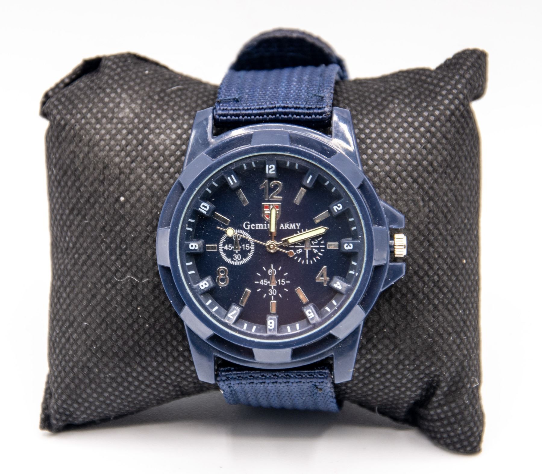 Genius Army NEW GENIUS ARMY WATCH BLUE ON BLACK
