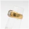 Image 2 : 10 KARAT YELLOW AND WHITE GOLD GENTLEMAN'S