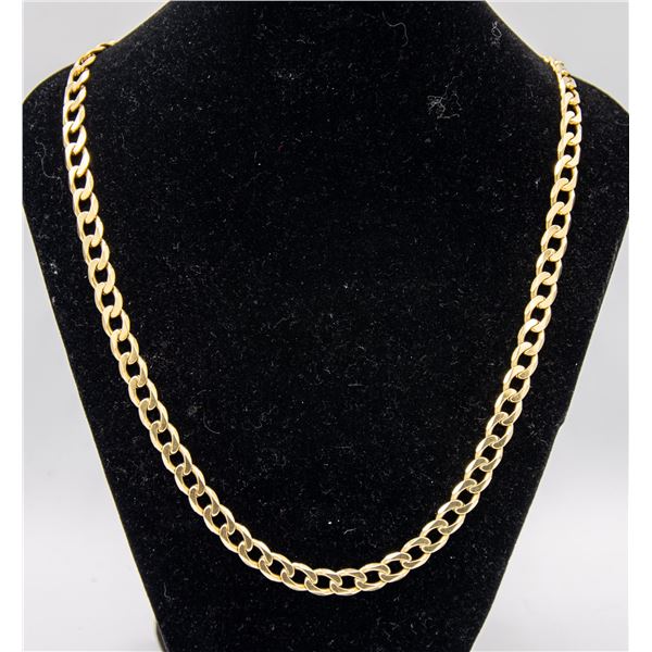 18 KARAT YELLOW GOLD GENTLEMAN'S NECK CHAIN