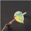 Image 2 : BZ1054-39 10K OPAL DIAMOND RING