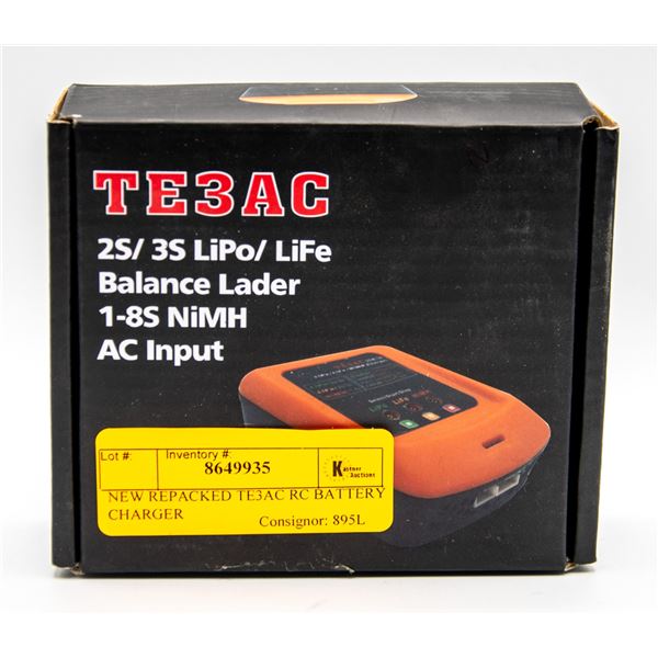 NEW REPACKED TE3AC RC BATTERY CHARGER