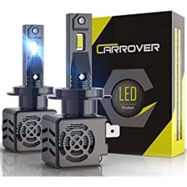 NEW REPACKED CARROVER 120W 2000LM LED H7 BULBS