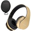 Image 1 : NEW REPACKED POWER LOCUS GOLD TONE HEADPHONES