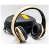 Image 3 : NEW REPACKED POWER LOCUS GOLD TONE HEADPHONES