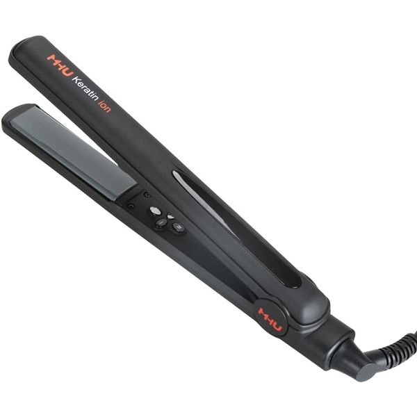 NEW MHU PROFESSIONAL 1" KERATIN ION FLAT IRON