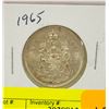 Image 1 : 1965 CANADIAN SILVER HALF DOLLAR