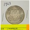 Image 1 : 1963 CANADIAN SILVER HALF DOLLAR