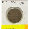 Image 1 : 1917 NEWFOUNDLAND LARGE PENNY