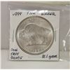 .999 FINE SILVER ONE TROY OUNCE 31.1 GRAMS