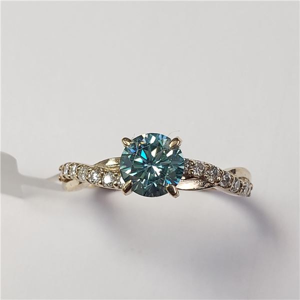 BZ1054-5 10K MOISSANITE RING