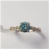 Image 1 : BZ1054-5 10K MOISSANITE RING