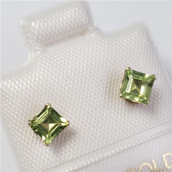 BZ1054-11 14K PERIDOT EARRINGS