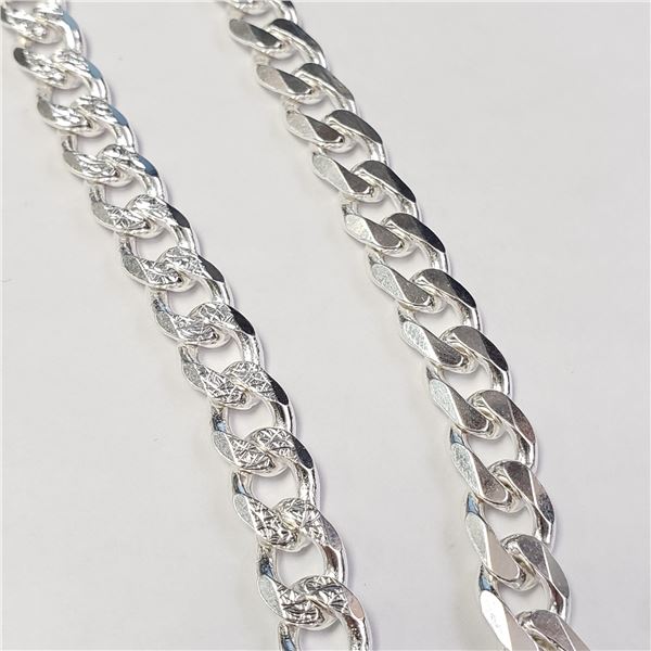 BZ1054-10 SILVER 25" NECKLACE