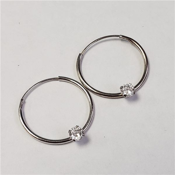BZ1054-35 10K CZ EARRINGS