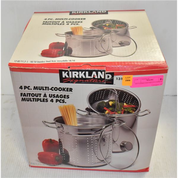 4PCS KIRKLAND MULTI COOKER