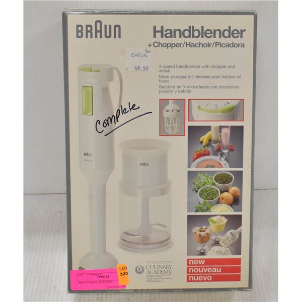 BRAUN HAND BLENDER