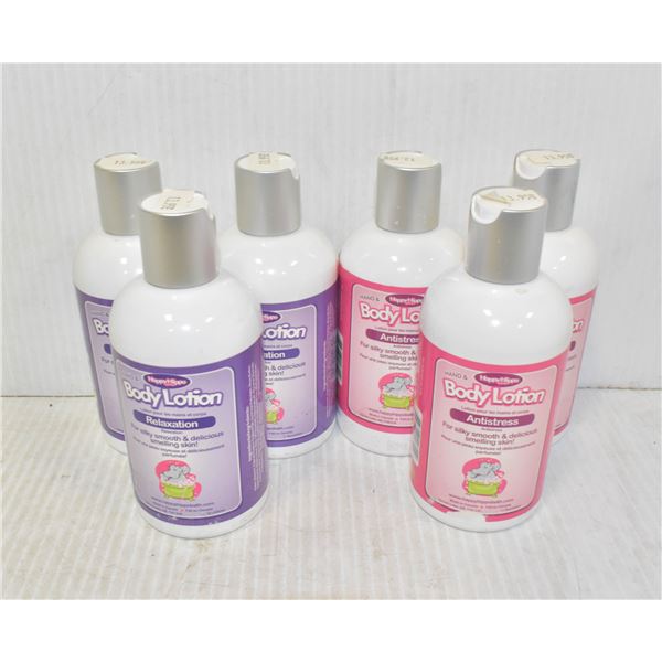 NEW HAPPY HIPPO HAND AND BODY LOTION 8 OZ