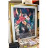 Image 1 : LARGE FRAMED PICTURE, 43 IN. X 34 IN.