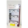 Image 1 : FOSTER GRANT LADIES READING GLASSES 3 PACK +1.50