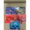 Image 1 : 5 NEW SUPERHERO COSTUMES, INCLUDES MASK AND CAPE