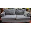 Image 1 : BLUE MICROFIBRE SOFA