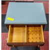 Image 2 : SEWING CABINET. VINTAGE. INSERTS IN DRAWERS