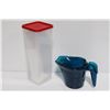 Image 2 : NEW TUPPERWARE CHEESE KEEPER & 2PC MICRO PITCHERS