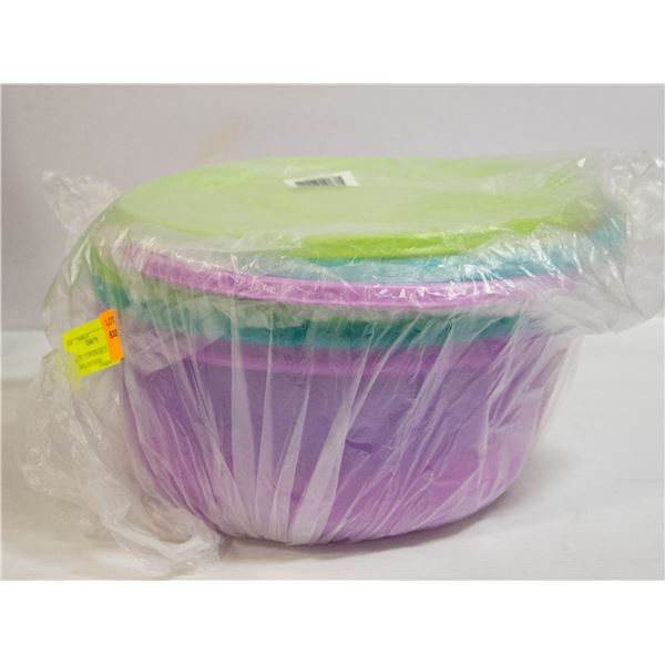 NEW 3PC. TUPPERWARE 4L SET - WONDERLIER SERIES