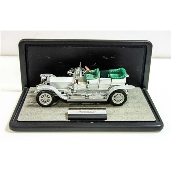 FRANKLIN MINT 1907 ROLLS ROYCE SILVER GHOST W/