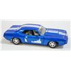 Image 2 : 1970 1/18 SCALE DIECAST CHALLENGER - BLUE WHITE