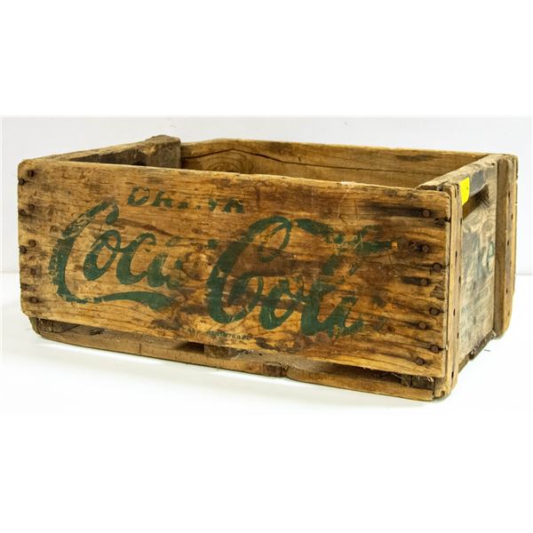 COCA COLA BOX WOODEN