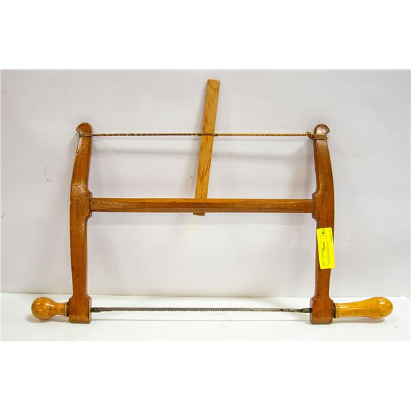 VINTAGE WOOD SAW