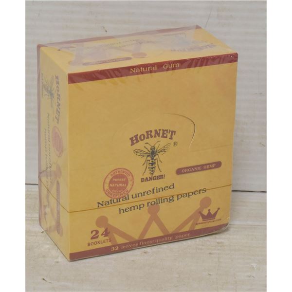 50 BOOKLETS OF HORNET KING SIZE SLIM ROLLING PAPER