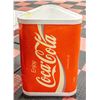 Image 1 : LARGE COCA-COLA STANDING COOLER ON WHEELS