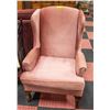 Image 1 : PINK WING BACK CHAIR