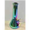 Image 1 : NEW 12" METALLIC GREEN BEAKER BONG