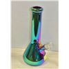 Image 1 : NEW 12" METALLIC GREEN BEAKER BONG