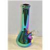 Image 1 : NEW 12" METALLIC GREEN BEAKER BONG